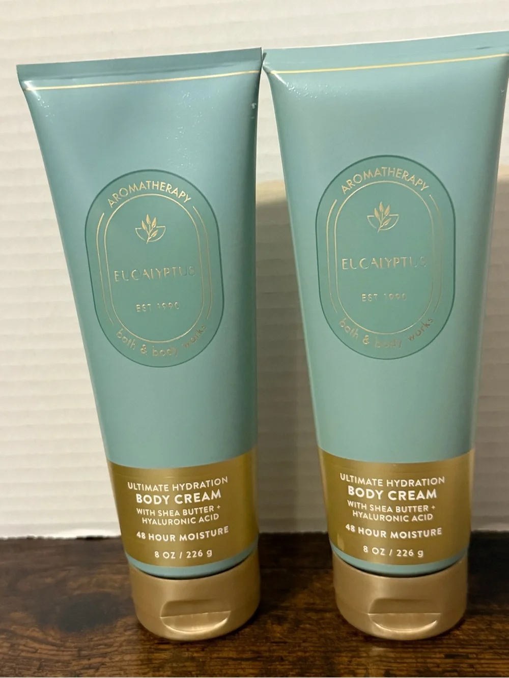 2 Bath & Body Works Aromatherapy Ultimate Hydration Body Creams - Eucalyptus